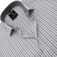 Stripes Dark Gray Shirt : Business