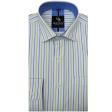 Stripes Light Blue Shirt : Business