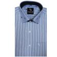 Stripes Light Blue Shirt : Business