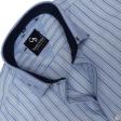 Stripes Light Blue Shirt : Business
