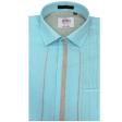 Combination Aqua Blue Shirt : Ditto