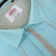 Combination Aqua Blue Shirt : Ditto