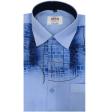 Print Light Blue Shirt : Ditto