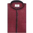 Combination Maroon Shirt : Ditto