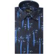 Print Black Shirt : Party
