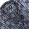 Checks Gray Shirt : Business