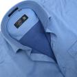 Plain Blue Shirt : Business