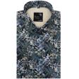 Print Gray Shirt : Party