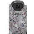 Print Light Gray Shirt : Party