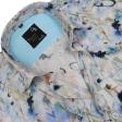 Print Light Blue Shirt : Party