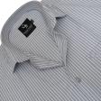 Stripes Gray Shirt : Business