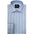 Stripes Blue Shirt : Business
