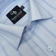 Stripes Blue Shirt : Business