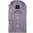 Checks Maroon Shirt : Business