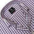 Checks Maroon Shirt : Business