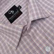 Checks Navy Blue Shirt : Business