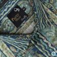 Print Green Shirt : Party