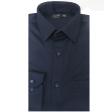 Self Design Navy Blue Shirt : Ditto