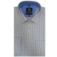 Checks Lemon Shirt : Business