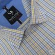 Checks Lemon Shirt : Business