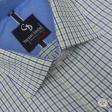 Checks Light Green Shirt : Business