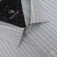 Checks Light Gray Shirt : Business