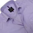 Self Design Mauve Shirt : Business