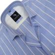Stripes Light Blue Shirt : Business
