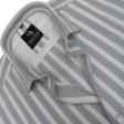 Stripes Light Gray Shirt : Business