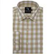 Checks Fawn Shirt : Business