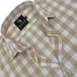 Checks Fawn Shirt : Business