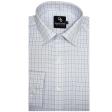 Checks Blue Shirt : Business