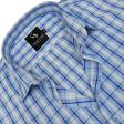 Checks Blue Shirt : Business