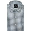 Checks Green Shirt : Business
