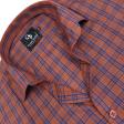 Checks Rust Shirt : Business