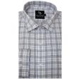 Checks Blue Shirt : Business