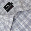 Checks Blue Shirt : Business
