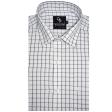Checks White Shirt : Business