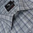 Checks Gray Shirt : Business