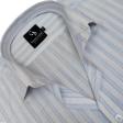 Stripes Blue Shirt : Business