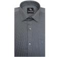 Self Design Black Shirt : Business