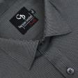 Self Design Black Shirt : Business