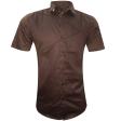Combination Brown Shirt : Ditto