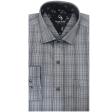 Checks Gray Shirt : Business