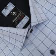 Checks Blue Shirt : Business
