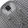 Checks Gray Shirt : Business