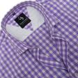 Checks Mauve Shirt : Business