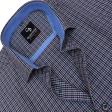 Checks Blue Shirt : Business