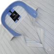 Stripes Blue Shirt : Business