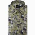 Print Green Shirt : Party